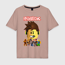 Мужская футболка оверсайз ROBLOX