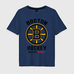 Мужская футболка оверсайз BOSTON BRUINS NHL