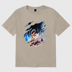 Футболка оверсайз мужская Dragon Ball, цвет: миндальный