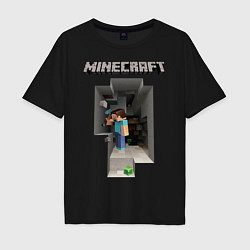 Мужская футболка оверсайз Minecraft