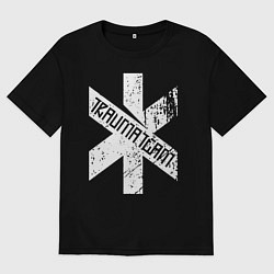 Футболка оверсайз мужская TRAUMA TEAM Cyberpunk 2077, цвет: черный