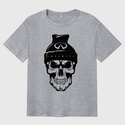 Футболка оверсайз мужская Infinity Инфинити Z, цвет: меланж