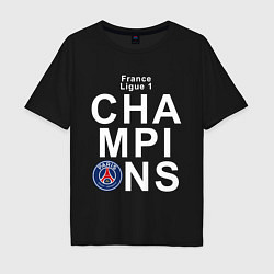 Мужская футболка оверсайз PSG CHAMPIONS