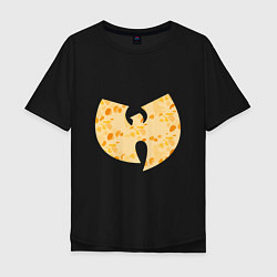 Футболка оверсайз мужская Wu-Tang Cheese, цвет: черный