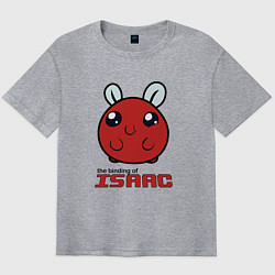 Футболка оверсайз мужская The binding of isaac Monsters, цвет: меланж