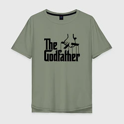 Футболка оверсайз мужская The Godfather, цвет: авокадо