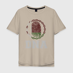 Футболка оверсайз мужская Беларусь в ДНК, цвет: миндальный