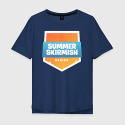 Мужская футболка оверсайз Summer Skirmish