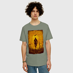 Футболка оверсайз мужская FREEMAN HALF-LIFE 2 Z, цвет: авокадо — фото 2