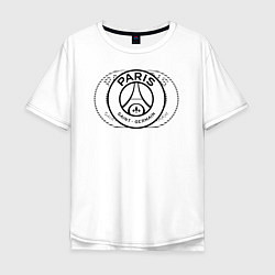 Мужская футболка оверсайз PSG Core Wordmark Clear New 202223