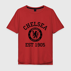 Футболка оверсайз мужская Chelsea 1905, цвет: красный