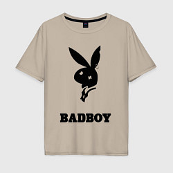 Мужская футболка оверсайз BAD BOY PLAYBOY