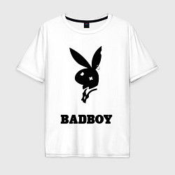 Мужская футболка оверсайз BAD BOY PLAYBOY