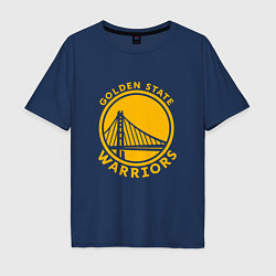 Мужская футболка оверсайз Golden state Warriors NBA