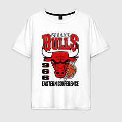 Мужская футболка оверсайз Chicago Bulls NBA