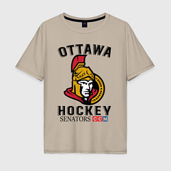 Мужская футболка оверсайз OTTAWA SENATORS ОТТАВА СЕНАТОРЗ