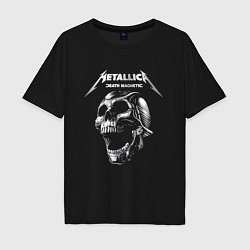 Мужская футболка оверсайз Metallica Death Magnetic