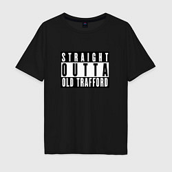 Мужская футболка оверсайз Manchester United Straight outta Old Trafford