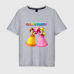 Футболка оверсайз мужская Mario Party Nintendo, цвет: меланж