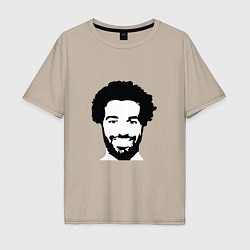 Мужская футболка оверсайз Salah Face