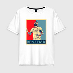 Мужская футболка оверсайз Benzema Obey