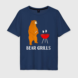 Мужская футболка оверсайз Bear Grills Беар Гриллс