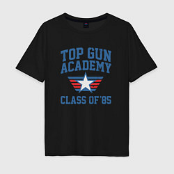 Мужская футболка оверсайз TOP GUN Academy Class of 85