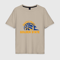 Мужская футболка оверсайз Golden State Basketball