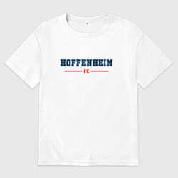Футболка оверсайз мужская Hoffenheim FC Classic, цвет: белый