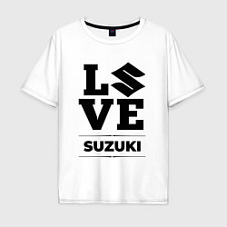 Мужская футболка оверсайз Suzuki Love Classic