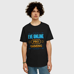 Футболка оверсайз мужская Игра EVE Online PRO Gaming, цвет: черный — фото 2