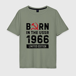 Мужская футболка оверсайз Born In The USSR 1966 Limited Edition