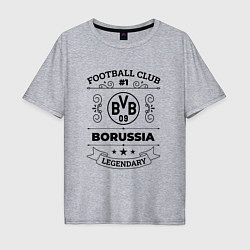 Мужская футболка оверсайз Borussia: Football Club Number 1 Legendary