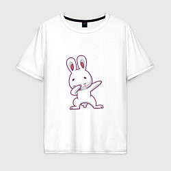 Мужская футболка оверсайз Rabbit Dab