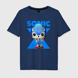 Мужская футболка оверсайз Funko pop Sonic