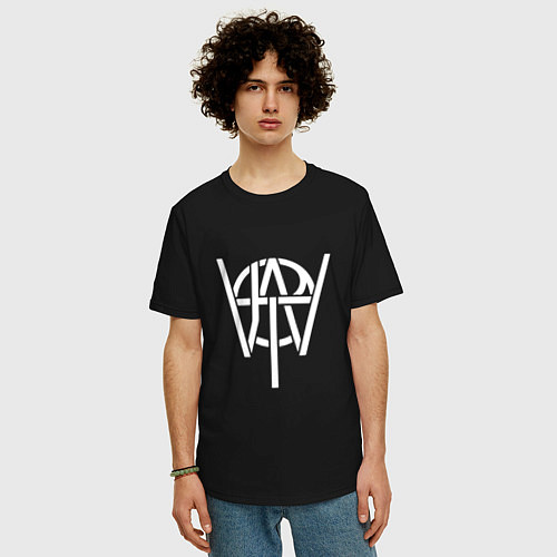 Мужская футболка оверсайз WOTP Muse / Черный – фото 3
