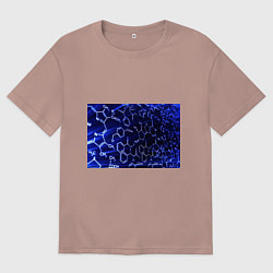 Мужская футболка оверсайз Графическая химия