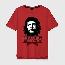 Футболка оверсайз мужская Revolution hero, цвет: красный