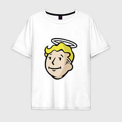 Футболка оверсайз мужская Holly vault boy, цвет: белый