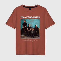 Футболка оверсайз мужская The Cranberries rock, цвет: кирпичный