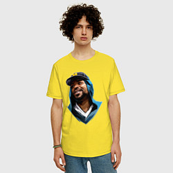 Футболка оверсайз мужская Method Man, цвет: желтый — фото 2