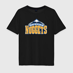 Мужская футболка оверсайз Denver Nuggets