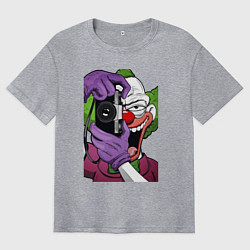 Футболка оверсайз мужская Krusty photographer, цвет: меланж