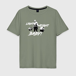 Футболка оверсайз мужская Yeah buddy light weight, цвет: авокадо