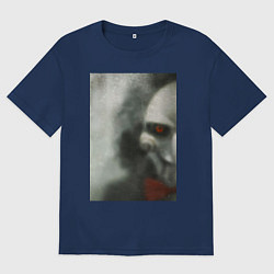 Футболка оверсайз мужская Пила 8 Билли, цвет: тёмно-синий