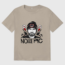 Футболка оверсайз мужская Иван Александрович, цвет: миндальный