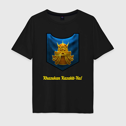Мужская футболка оверсайз Гномы Warhammer: Total War / Черный – фото 1