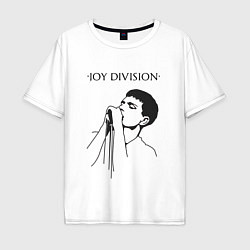 Мужская футболка оверсайз Йен Кёртис Joy Division