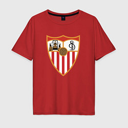 Футболка оверсайз мужская Sevilla, цвет: красный
