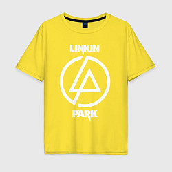 Мужская футболка оверсайз Linkin Park logo